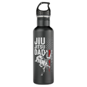 Mens Brazilian Jiu Jitsu American Flag US Sports F 710 Ml Water Bottle