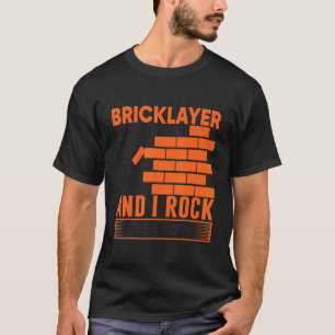 Mens Bricklayer Mens Bricklayer Bricklayer Dad 1 T-Shirt