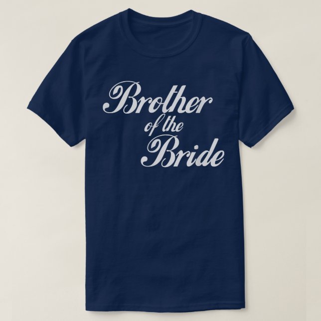 Mens Brother Of The Bride  T-Shirt (Design Front)