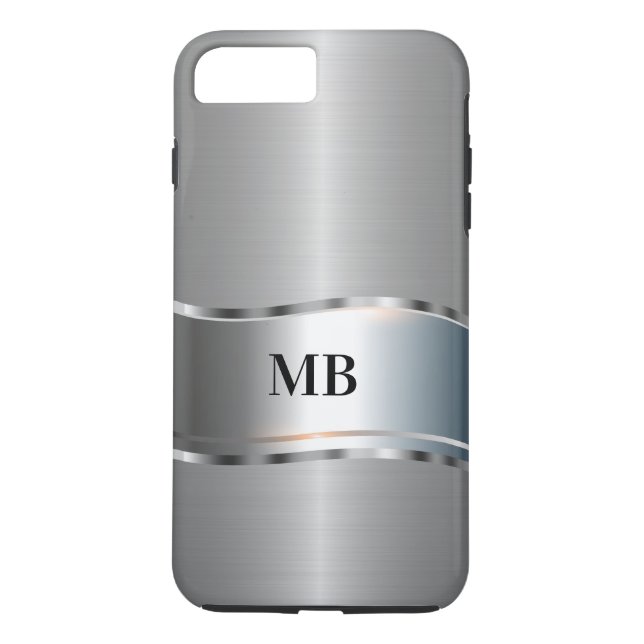 Mens Business Professional Monogram Case-Mate iPhone Case (Back)