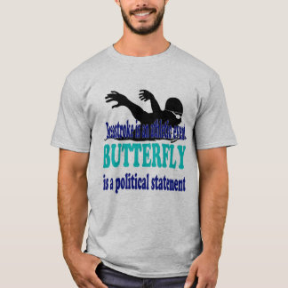 Men's Butterfly Stroke Swim T-Shirt