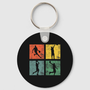 Mens Bysketbyll Player Fun For Bysketbyll Players Keychain