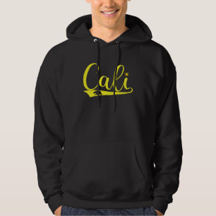 Mens Cali California Bear CA Republic Hoodie