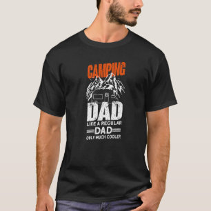 Mens Camping Dad Camper Caravan Camping 5 T-Shirt