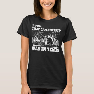 Mens Camping Scoutmaster scout leader T-Shirt