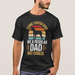 Mens Cane Corso Dad Retro Father's Day T-Shirt