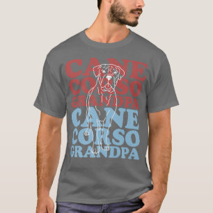 Mens Cane Corso Grandpa  Dog Owner Cane Corso Prem T-Shirt