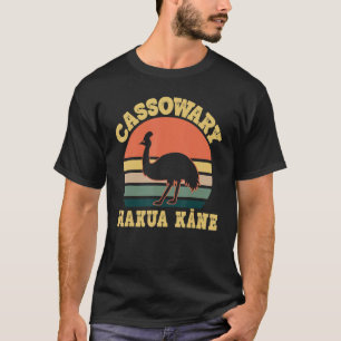 Mens Cassowary Makua Kane Cute Cassowary Party Haw T-Shirt