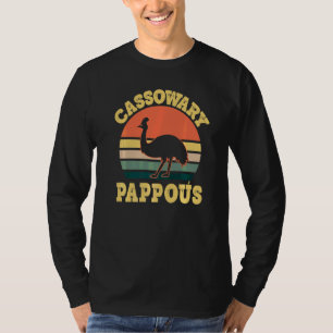 Mens Cassowary Pappous Cute Cassowary Party Greek T-Shirt