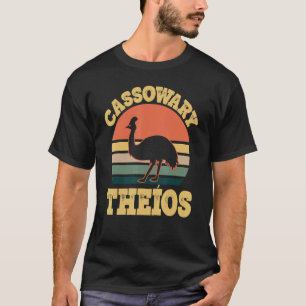 Mens Cassowary Theios Cute Cassowary Party Greek U T-Shirt