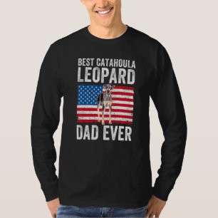 Mens Catahoula Dad Catahoula Leopard Dog Dad Usa A T-Shirt