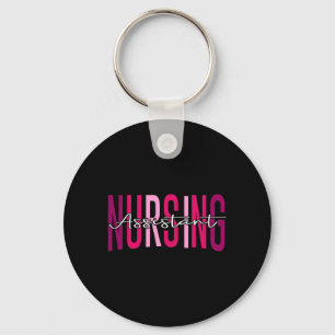 Mens Certified Nursing Istant Nurse Istant Cna Keychain