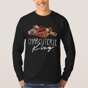 Mens Charcuterie King His And Hers Matching Charc T-Shirt