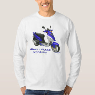 Men's Cheap Chinese Scooter Long Sleeve Shirt