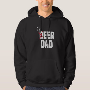 Mens Cheer Dad Cheerleading Dad Beer Cheerleader Hoodie