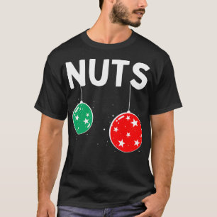 Mens Chest Nuts Matching Chestnuts Christmas Coupl T-Shirt