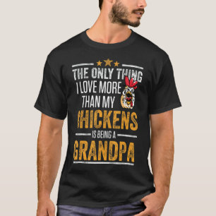 Mens Chicken Grandpa T-Shirt