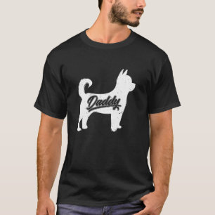 Mens Chihuahua Daddy - Dog Owner Papa Fathers Of C T-Shirt