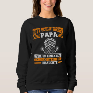 Mens Chimney Sweep Lucky Charm Profession Dad Fire Sweatshirt