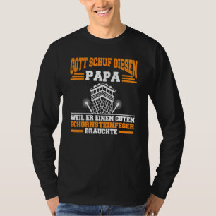 Mens Chimney Sweep Lucky Charm Profession Dad Fire T-Shirt