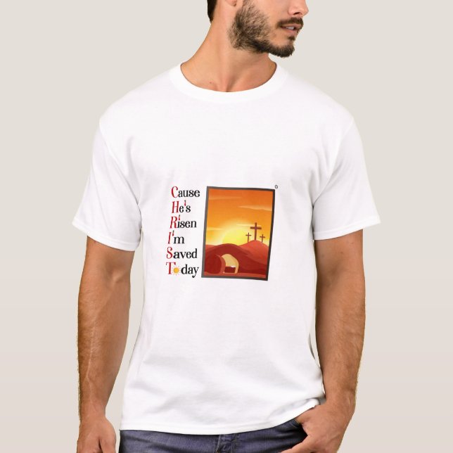 Men's Christ Acronym tee (Front)