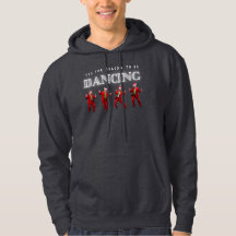 Mens Christmas Trump Dancing Hoodie