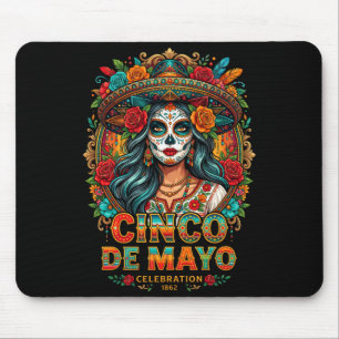 Mens Cinco De Mayo 1862 Fiesta Hispanic Day Of Mouse Pad