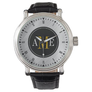 Men's Classy Yellow Monogram Watch