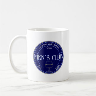 Men's Club Man Cave Bar Coffee Mug