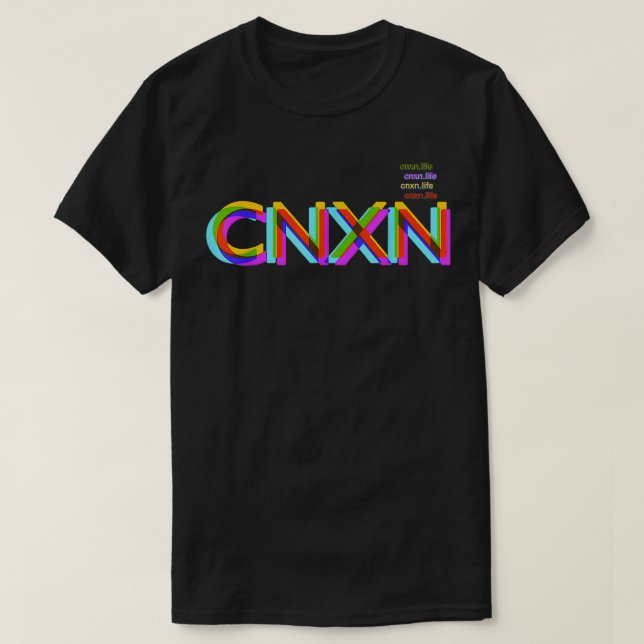 Mens CNXN Prism  T-Shirt (Design Front)