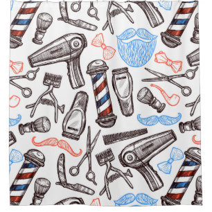 Mens Colourful Barber Style