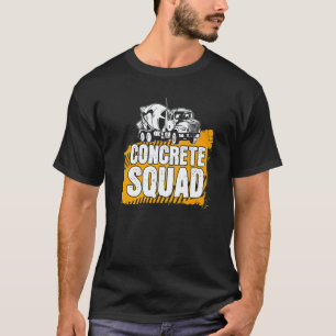 Mens Concrete Worker Concrete Squad Vintage Concre T-Shirt