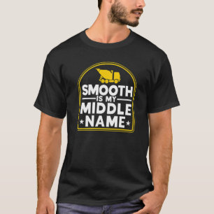 Mens Concrete Worker Smooth Middle Name Vintage Co T-Shirt