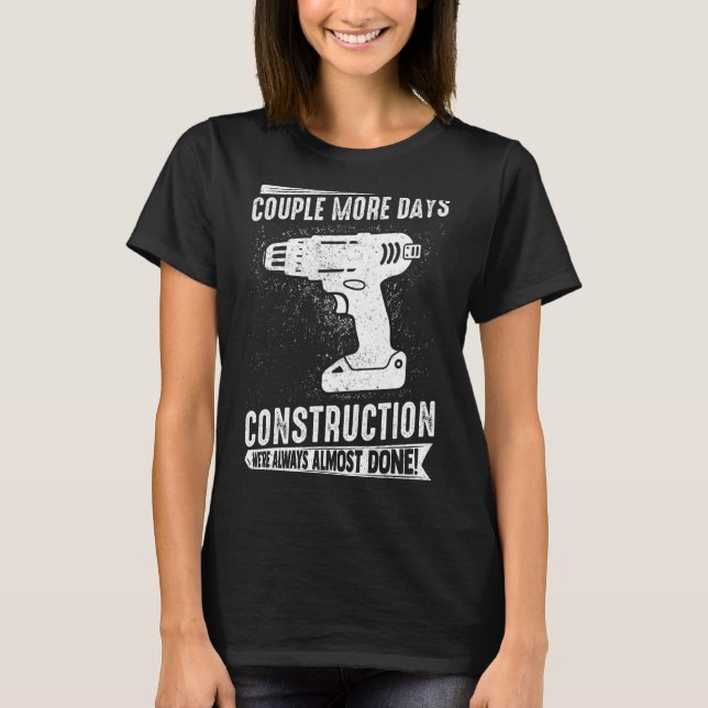Mens Construction construction site construction w T-Shirt (Front)