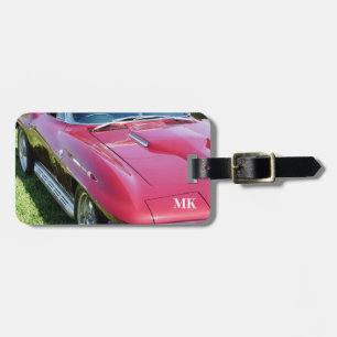 Mens Cool Classic Car Travel Luggage Tag