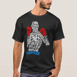 Mens Cool Martial Arts Fighter Fitness Training Wo T-Shirt
