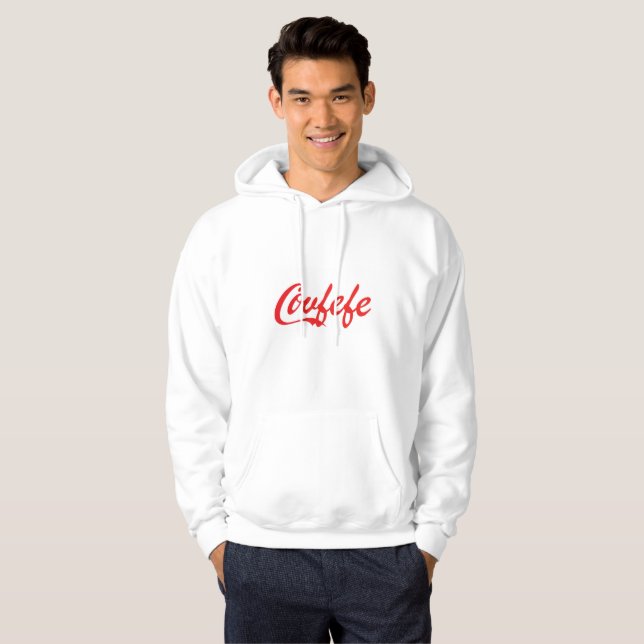 Men's 'covfefe' hoodie (Front Full)