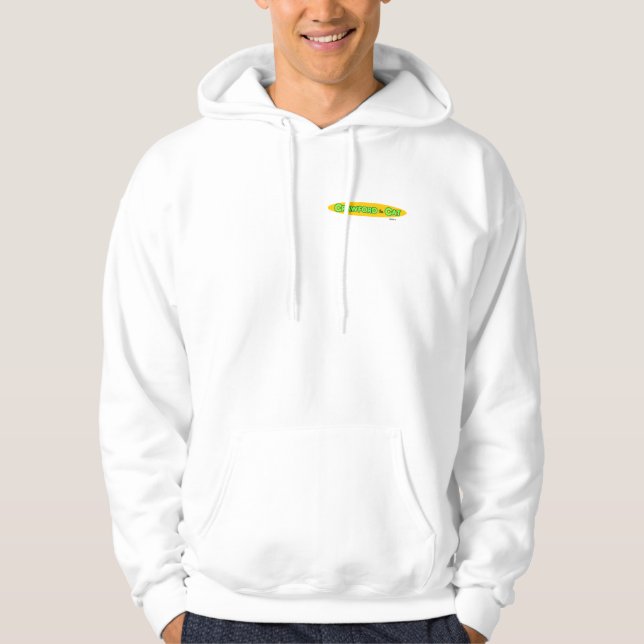 Mens Crawford The Cat Hoodie (Front)
