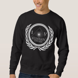 Mens - Crew Neck - IV Standard - White Logo Sweatshirt