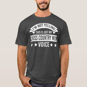 Mens Cross Country Mom Apparel Best Funny Moms T-Shirt