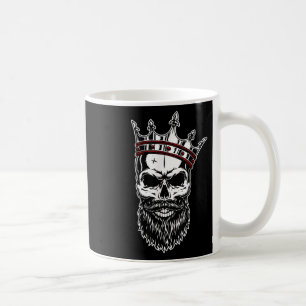 Mens Crown Skull Fashion Tattoo  Coffee Mug