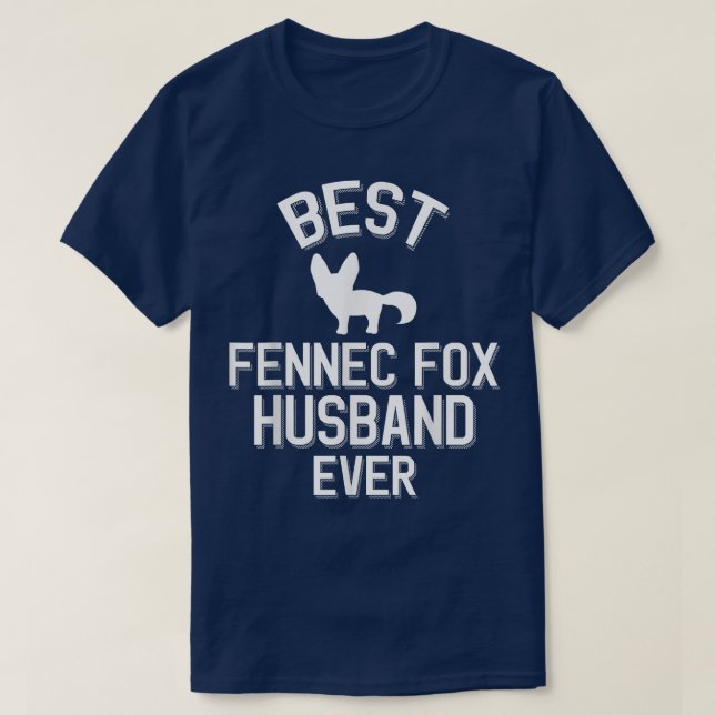Mens Cute Fennec Fo Couple Best Fennec Fo Husband  T-Shirt (Design Front)