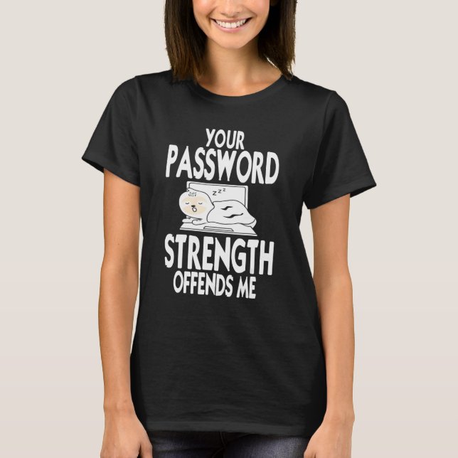 Mens Cyber Security Expert for White Hat Hacker De T-Shirt (Front)