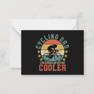 Mens Cycling Dad Bike Rider & Cyclist Father's Day Card