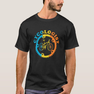 Mens Cycologist Bicycle Cycling Cyclist Road Bike T-Shirt