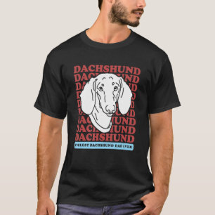 Mens Dachshund Dad Dachshunds Dog Owner Dachshund T-Shirt