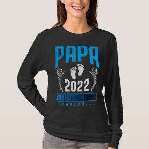 Mens Dad 2022 Loading Dad To Be T-Shirt