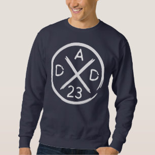Mens Dad 2023 Werden Papa Father's Day Father Sweatshirt