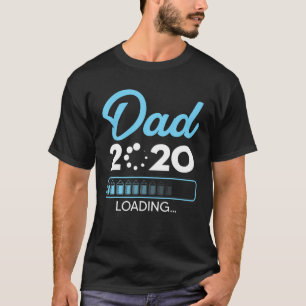 Mens Dad Est 2020 T Loading Future New Daddy Baby T-Shirt