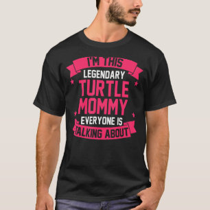 Mens Dad Father Turtle T-Shirt